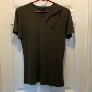Rock & republic olive short sleeve sweater